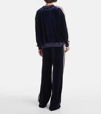 Sweatshirt Monaco Lisel aus Samt | The Upside