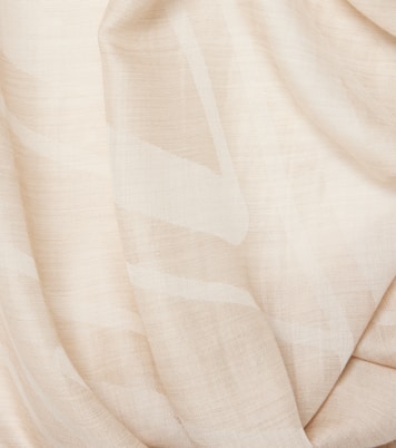 Lancia cashmere, silk, and wool scarf | Max Mara