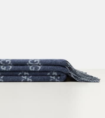 GG wool and cashmere blanket | Gucci