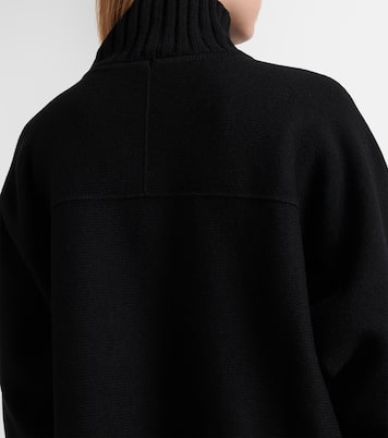 Horsebit wool-blend turtleneck sweater | Gucci
