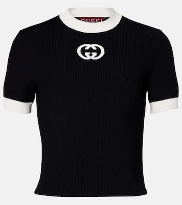 GG knitted top | Gucci