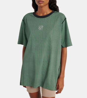 X On Besticktes T-Shirt aus Baumwolle | Loewe
