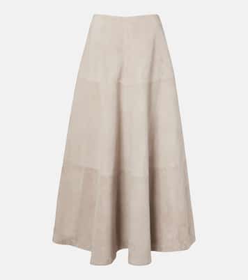 Varda suede maxi skirt  | Altuzarra