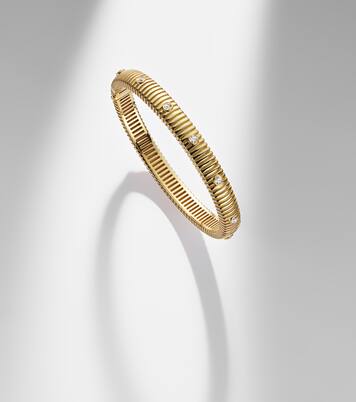 Clio 18kt gold (750/1000) bracelet with diamonds | Pamela Zamore