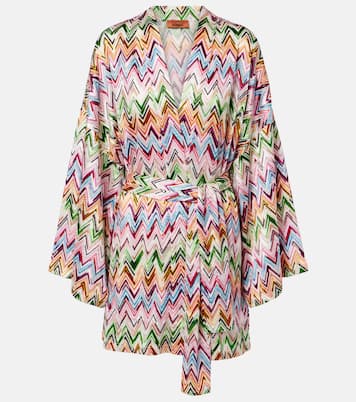 Zigzag wrap cardigan | Missoni
