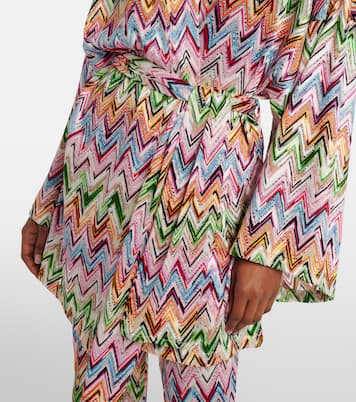 Zigzag wrap cardigan | Missoni