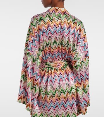 Zigzag wrap cardigan | Missoni