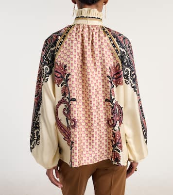 프린트 실크 트윌 블라우스 | Etro