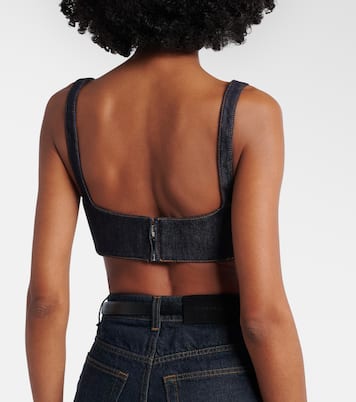 Denim bra top | Givenchy
