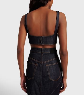 Denim bra top | Givenchy