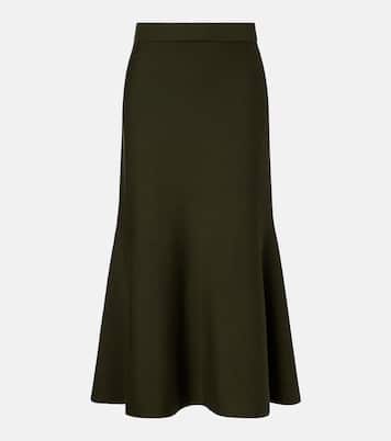 Layne wool midi skirt | Simkhai