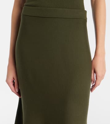 Layne wool midi skirt | Simkhai