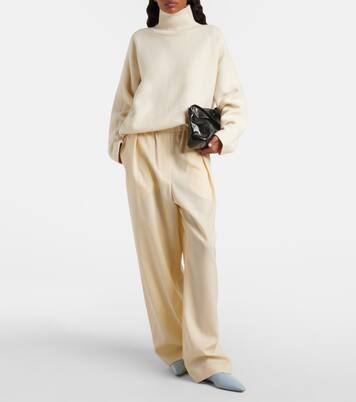 Weite Hose aus Wolle | Jil Sander