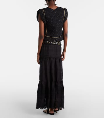 Falda larga Paoline con encaje | Marant Etoile