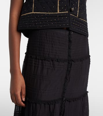 Falda larga Paoline con encaje | Marant Etoile