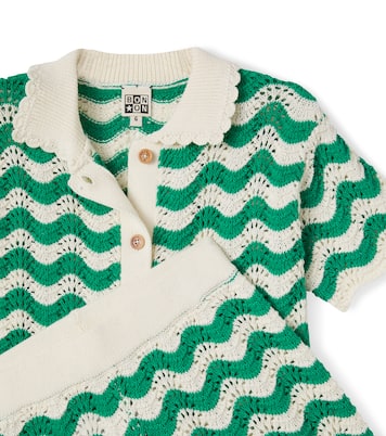 Cotton Ninon top and Nine shorts set | Bonton