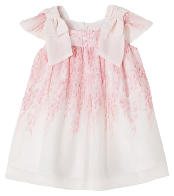 Baby bow-detail floral dress | Patachou