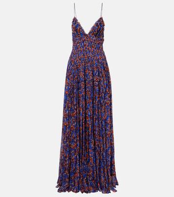 Atrani floral silk chiffon maxi dress | Ulla Johnson