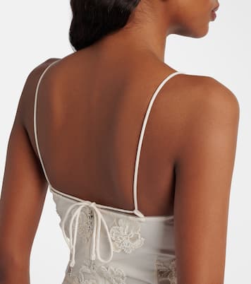 Sposa - Abito bustier con perline | Rotate
