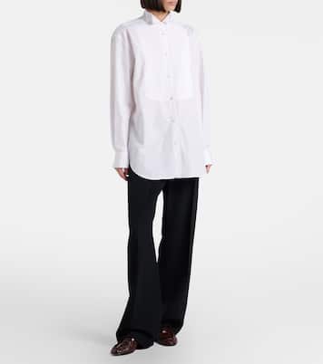 Soft leather loafers | The Row