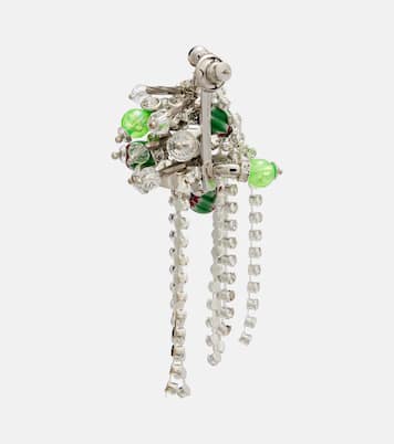 Crystal-embellished drop earrings | Dries Van Noten