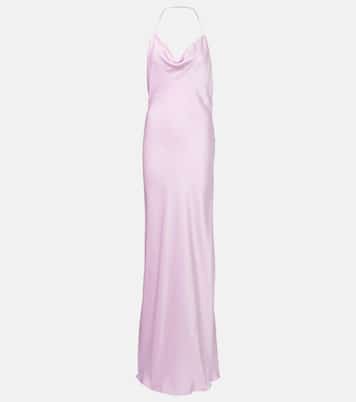 Envers satin slip dress | Stella McCartney