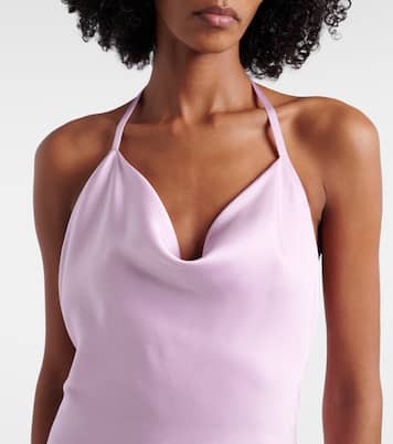 Envers satin slip dress | Stella McCartney