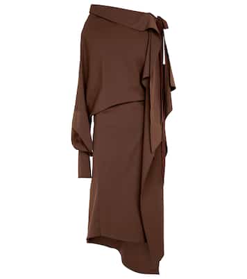 Aaber asymmetric midi dress | Petar Petrov