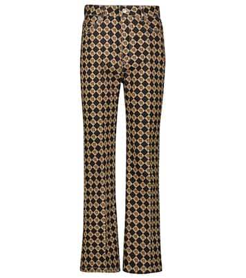 Bedruckte Flared Jeans Zoey | Nanushka