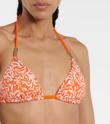 Ibiza printed bikini top | Heidi Klein