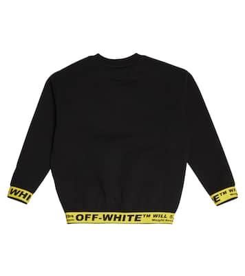 Pull en coton à logo | Off-White Kids