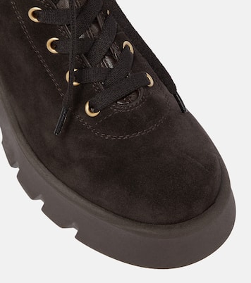 Vancouver suede hiking boots | Gianvito Rossi