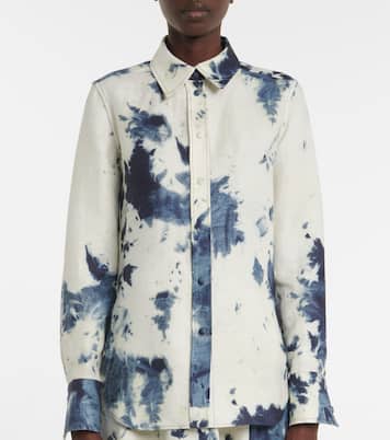 Chemise tie & dye en lin | Chloé