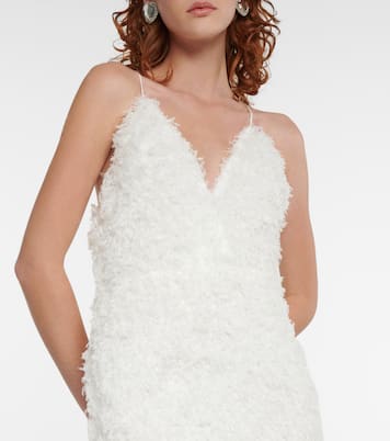 Bridal Robe Miley mit Zierfedern | Rotate