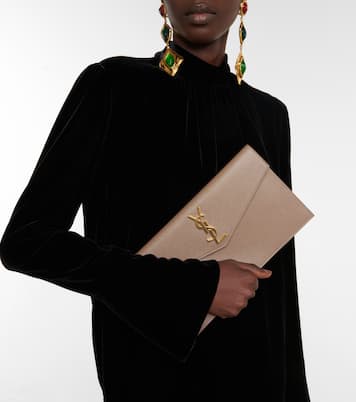 Pochette Uptown en cuir | Saint Laurent