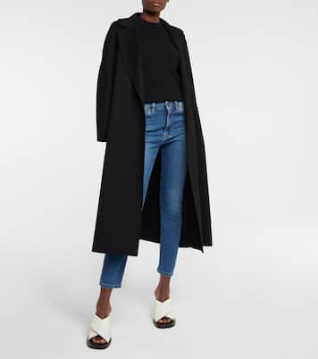 Jean raccourci évasé à taille mi-haute | 3x1 N.Y.C.