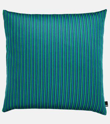 Ribbon striped cushion | Hay