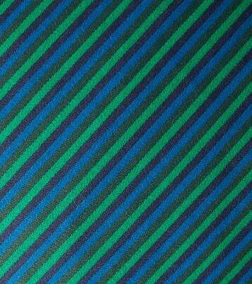 Ribbon striped cushion | Hay