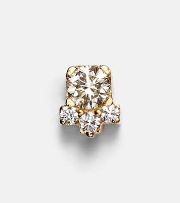 Boucle d’oreille unique River Trois en or 18 ct et diamants | Sophie Bille Brahe