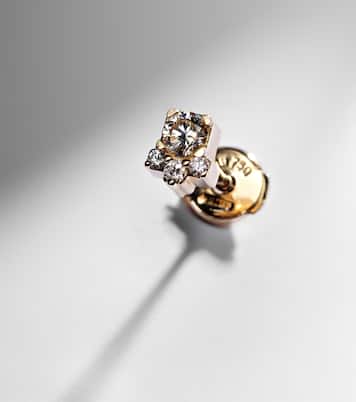 Boucle d’oreille unique River Trois en or 18 ct et diamants | Sophie Bille Brahe