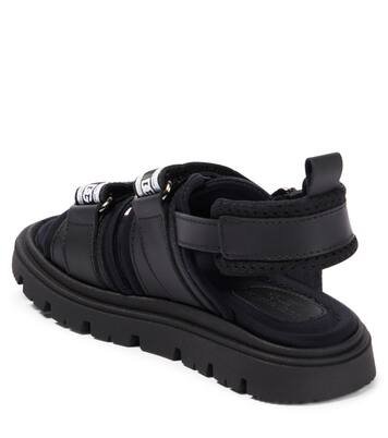 Sandales en cuir à logo | Dolce&Gabbana Kids