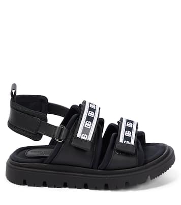 Sandales en cuir à logo | Dolce&Gabbana Kids