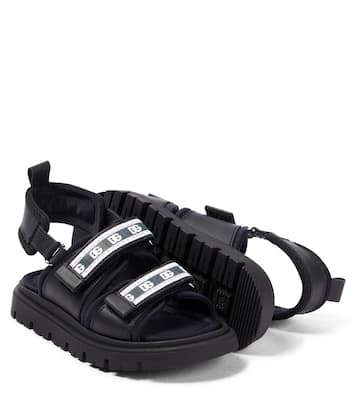 Sandales en cuir à logo | Dolce&Gabbana Kids