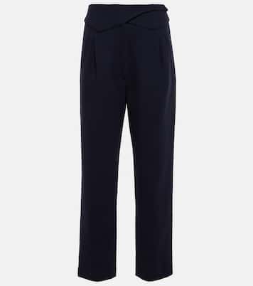 Basque high-rise virgin wool pants | Blazé Milano