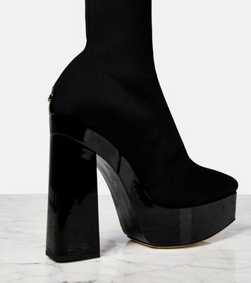 Giome 140 platform sock boots | Jimmy Choo