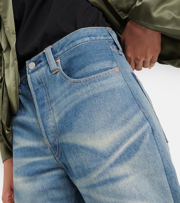 Jeans boyfriend a cuadros con tiro medio | Junya Watanabe