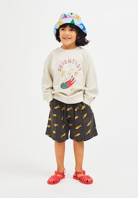 Sweatshirt aus Baumwoll-Fleece | Jellymallow