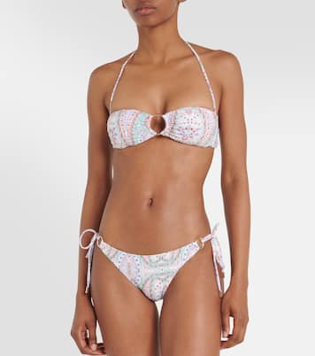 Bedrucktes Bikini-Höschen Tortola | Melissa Odabash