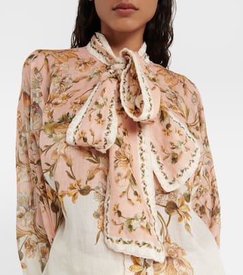 Schluppenbluse Chintz | Zimmermann