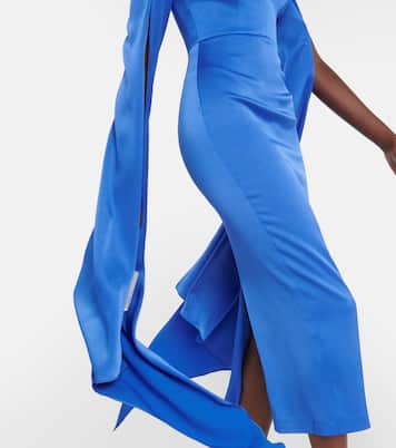Crêpe midi dress | Alex Perry